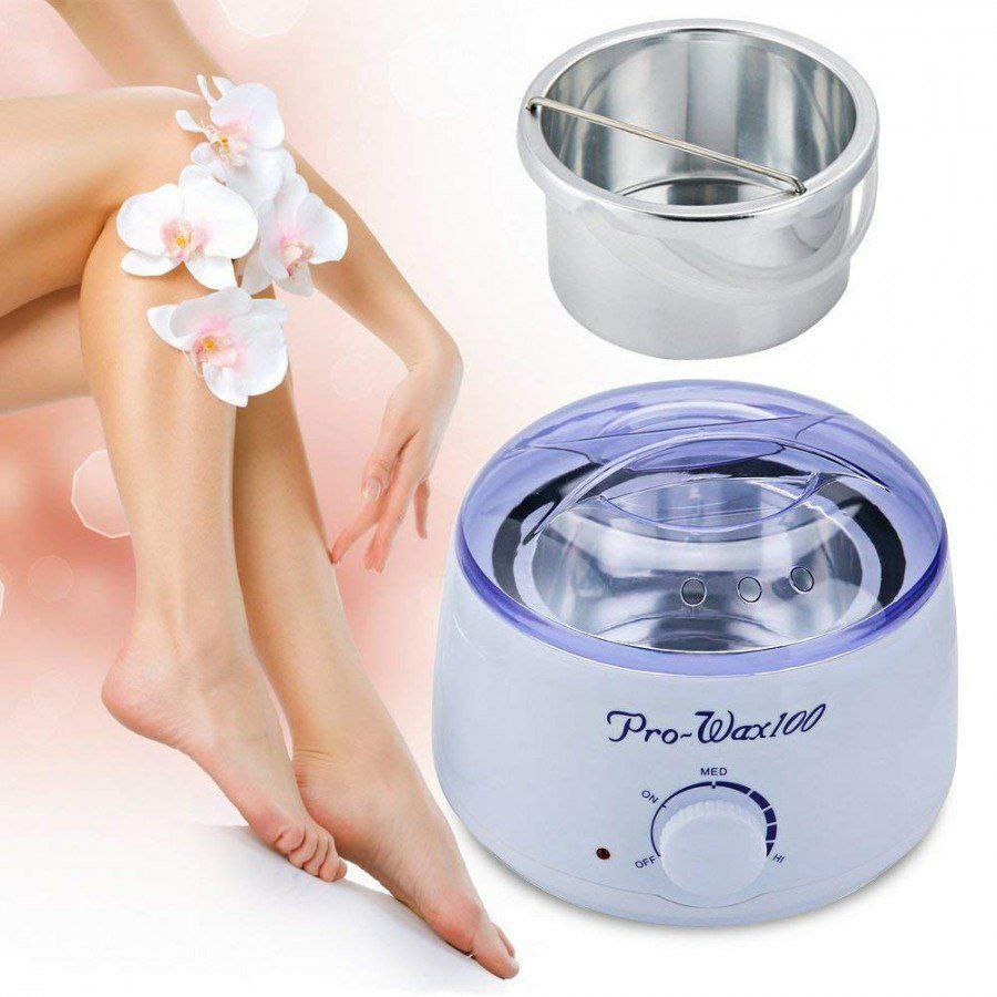 Pro Wax100 Warmer Hot Wax Heater Hair Removal, Portable Silicone Wax Warmer, Waxing Kit  Pot Liner Wax Heater for Eyebrow,Legs,Face
