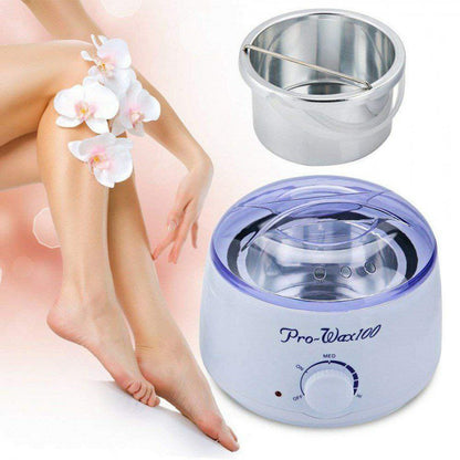 Pro Wax100 Warmer Hot Wax Heater Hair Removal, Portable Silicone Wax Warmer, Waxing Kit  Pot Liner Wax Heater for Eyebrow,Legs,Face