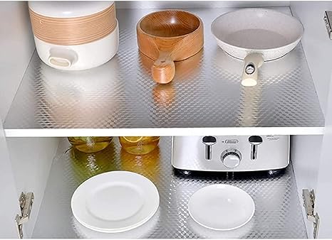 Silver Diamond Cube Sticker Wallpaper Waterproof Oil Resistant for Kitchen