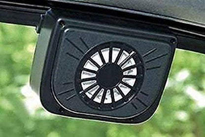 Solar Power Car Auto Air Vent Cool Fan Cooler Ventilation System Radiator Exhaust Heat Automobile Fan with Rubber