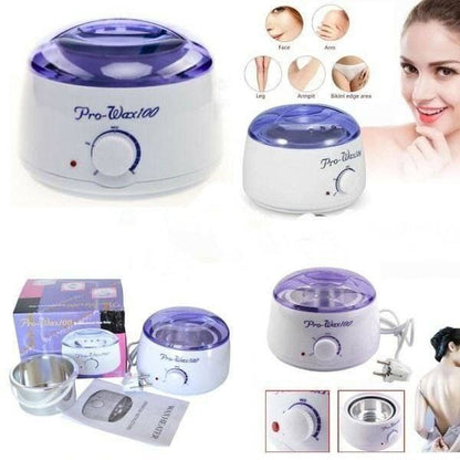 Pro Wax100 Warmer Hot Wax Heater Hair Removal, Portable Silicone Wax Warmer, Waxing Kit  Pot Liner Wax Heater for Eyebrow,Legs,Face
