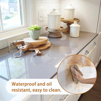 Transparent Sticker Wallpaper Waterproof Oil Resistant for Kitchen