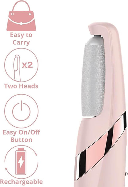 Rechargeable Foot Callus Removal and Dead Skin Removal Pedi Roller Care, Pedi Feet Care for Removes Dry Hard & Dead Skin Ideal Gift