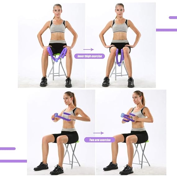Multifunction Thigh Exercise Workout Reducer Clip,Thigh Master for Inner Thighs, Thigh Workout Equipment for Home Gym Yoga Sport Weight Loss