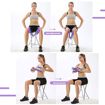 Multifunction Thigh Exercise Workout Reducer Clip,Thigh Master for Inner Thighs, Thigh Workout Equipment for Home Gym Yoga Sport Weight Loss