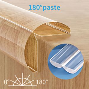 Silicone Edge Protector Strip 3-Meter | Baby Proof Corner Safety for Sharp Edges | Adhesive Bumper Guard for Table, Furniture & Wall | Ideal for Home, Nursery & Office Use