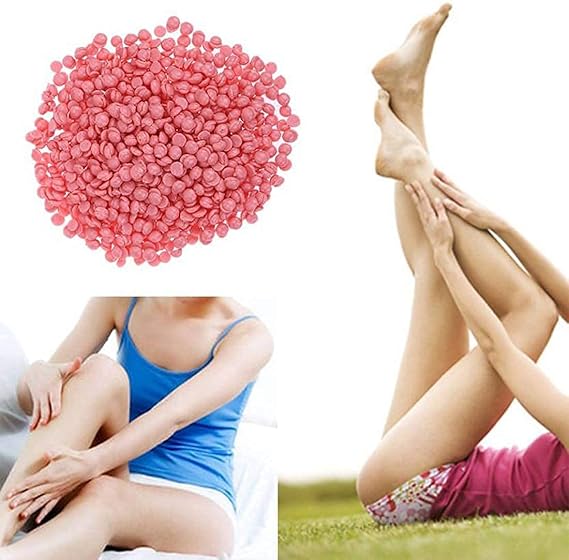 Wax Beads -100g for Hair Removal, Hard Wax Beans For Painless Hair Removal, Canadian Bikini Facial Eyebrow Waxing