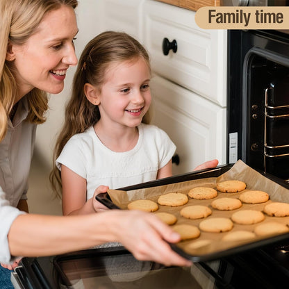 1-KG= 500 Pcs Heavy Duty Unbleached Parchment Paper, Parchment Paper Sheets for Baking Cookies, Cooking, Air Fryer, Grilling Rack, Oven12X12 Inch