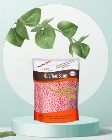 Wax Beads -100g for Hair Removal, Hard Wax Beans For Painless Hair Removal, Canadian Bikini Facial Eyebrow Waxing