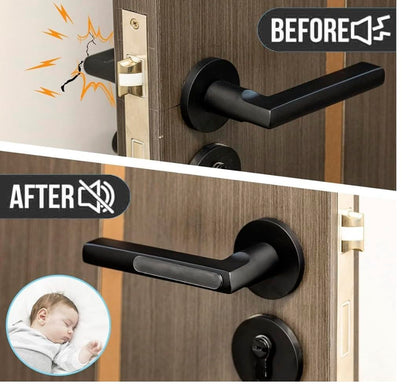 10 PC Door Bumper Strip Self Adhesive Transparent Wall Protector Door Handle, Rubber Cushion Pad Home,Kitchen,Furniture,Cabinets,Anti-Collision Safety Sticker