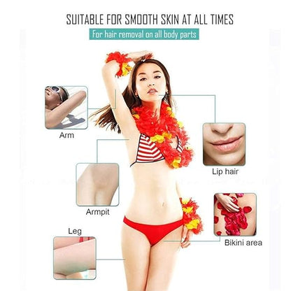 Wax Beads -100g for Hair Removal, Hard Wax Beans For Painless Hair Removal, Canadian Bikini Facial Eyebrow Waxing