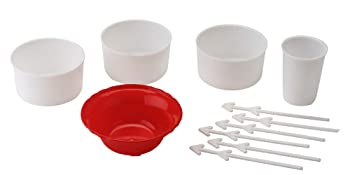 Ice Gola Maker Machine Manual ice Gola Slush Maker Machine with Sharp Blades Ice Crusher Snow Grinder Crusher 3 Bowl Baraf ka gola banane wali machine 1 Glass, 6 Sticks and 1 Dish
